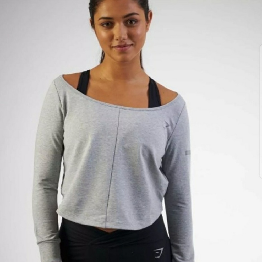 Gymshark Nikki Blackketter Studio Jumper Grey